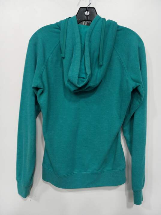 The North Face Women's Teal Hoodie Size S image number 2