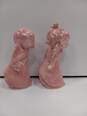 Set of Two Vintage Pink Angel Statues image number 4