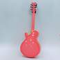 Daisy Rock Brand 6260 Model Pink Acoustic Guitar w/ Shoulder/Playing Strap image number 3