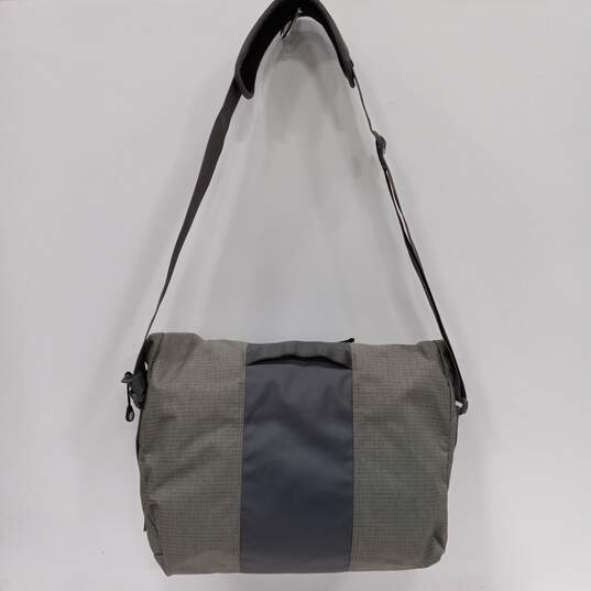 Blue & Gray Messenger Bag image number 4