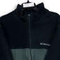 Mens Black Green Steens Mountain 2.0 Mock Neck Full-Zip Fleece Jacket Sz 4X image number 3