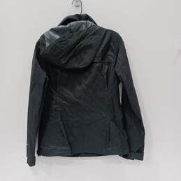 Columbia Black Hooded Nylon Jacket Women's Size S alternative image