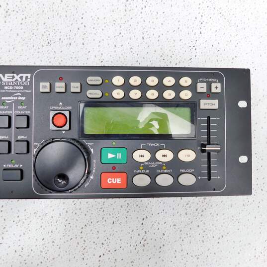 Next! by Stanton Model NCD-7000 Dual CD Professional DJ Player w/ Cables (Parts and Repair) image number 13