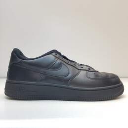 Nike Air Force 1 Low (GS) Triple Black Casual Shoes Size 5.5Y Women's Size 7