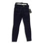 NWT Womens Blue Denim Dark Wash Kashmiere Legging Skinny Jeans Size 12M image number 2