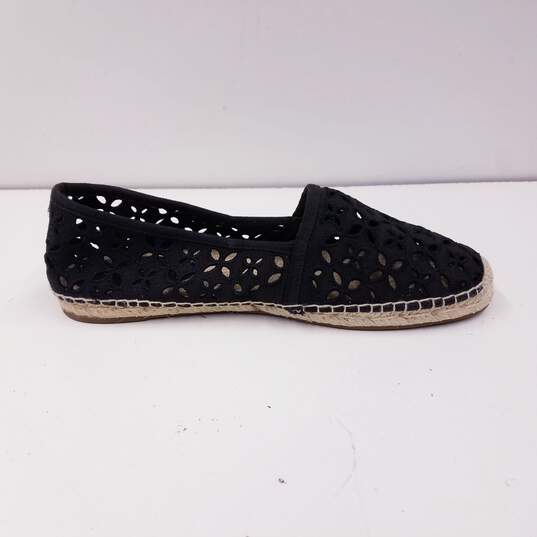 Michael Kors Darci Black Cutout Slip On Espadrille Shoes Women's Size 8.5 B image number 2