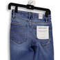 NWT Womens Blue Denim Medium Wash 5-Pocket Design Skinny Leg Jeans Sz 00/24 image number 4