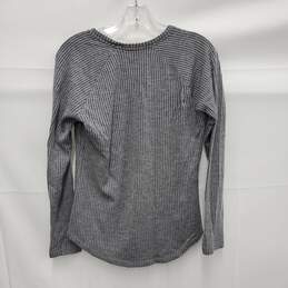 Smartwool WM's 100% Thermal Merino Wool Gray Long Sleeve Pullover Size S alternative image