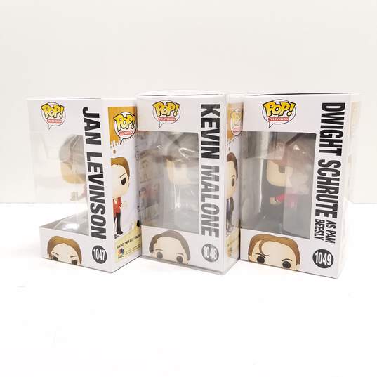 Funko Pop Television The Office Bundle Lot of 3 Vinyl Figures IOB image number 5