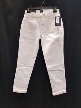 Gap Women's White Pants Size 00 / 24 NWT