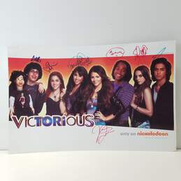 Cast Signed Victorious on Nickelodeon Mini-Poster (Includes Ariana Grande)