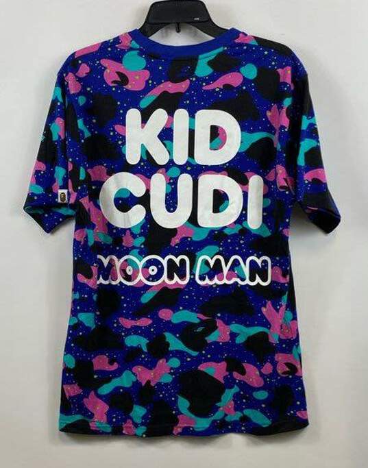 A Bathing Ape Kid Cudi Moon Man T-shirt - Size Large NWT image number 2