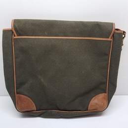 LAND ROVER Holland Brothers Messenger Bag Waxed Canvas Leather Made in USA alternative image