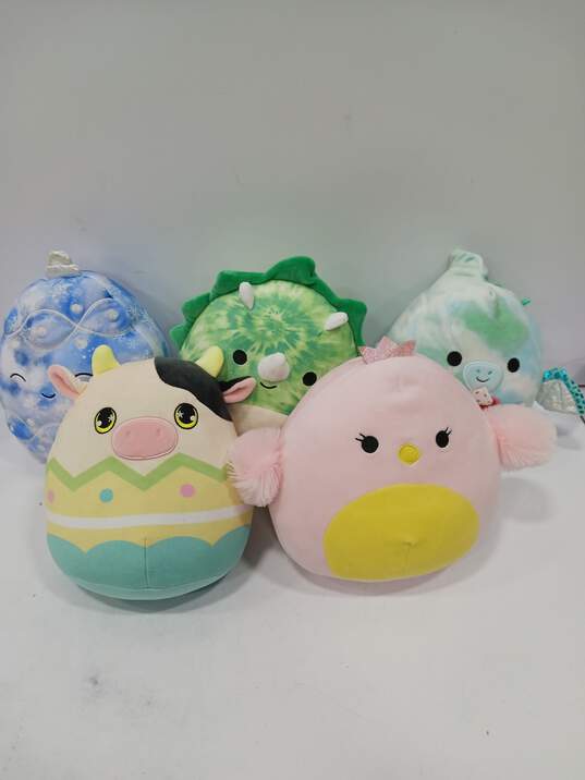 11pc Bundle of Assorted Squishmallow Plush Animals image number 3