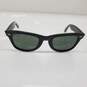 Vintage Bausch & Lomb Ray-Ban BL5024 Original Glossy Black Wayfarer Sunglasses image number 1