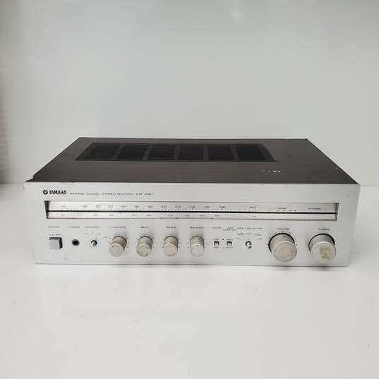 Yamaha CR-240 Natural Sound Stereo Receiver / Untested image number 1