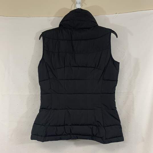 Women's Black Calvin Klein Puffer Vest, Sz. XS image number 2