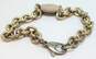 Tiffany & Co 925 Please Return To Oval Tag Charm Cable Chain Bracelet 29.3g image number 3