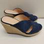 Kate Spade Tropez Blue Wedge Espadrilles Sandals Women's Size 6.5B image number 2
