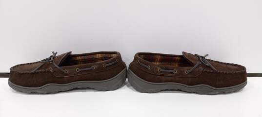 Clarks Indoor + Outdoor Men's Brown Suede Sandals Size 10 image number 3