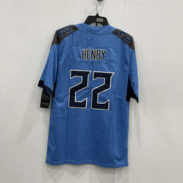NWT Mens Blue Tennessee Titans Derrick Henry #22 Football NFL Jersey Size S alternative image