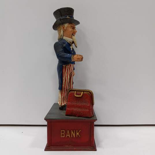 Vintage Uncle Sam Coin Bank image number 3