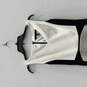 NWT Womens Black White Colorblock Sleeveless Back Zip Sheath Dress Size 00 image number 3