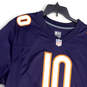 Mens Purple On Field Chicago Bears Mitchell Trubisky #10 NFL Jersey Size XL image number 4