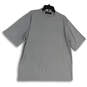 Mens Gray Short Sleeve Crew Neck Side Slit Pullover T-Shirt Size X-Large image number 1