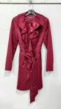Women's Maroon Rob Size M image number 1
