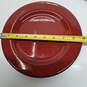 Pier 1 Toscana Hand-Painted Burgundy Salad Plates Lot of 2 image number 2
