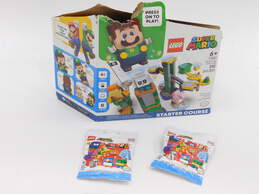 Super Mario Sets Lot IOB & Factory Sealed 71387: Adventures with Luigi + 71402-0: Character Pack Series 4 (x2)