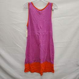 NWT Vertigo Paris WM's Pink & Orange Sleeveless Knit Midi Dress Size XL alternative image