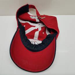 Signed red Coors Light Racing nascar baseball hat alternative image
