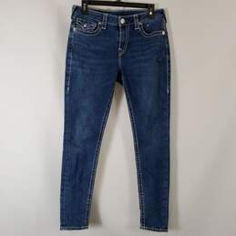 True Religion Women's Blue Skinny Jeans SZ 29