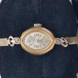 Lucien Piccard Circa 101 10k Gold Plated Bracelet Vintage Watch alternative image
