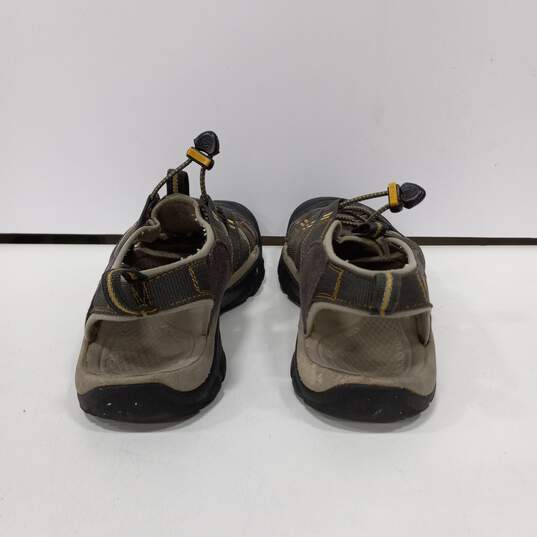 Keen Men's Gray Activewear Sandals Size 10.5 image number 3
