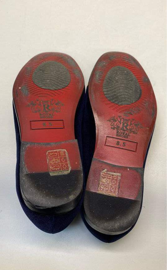 Royal Shoes Velvet Jitai Slip On Loafer Navy 8.5 image number 8