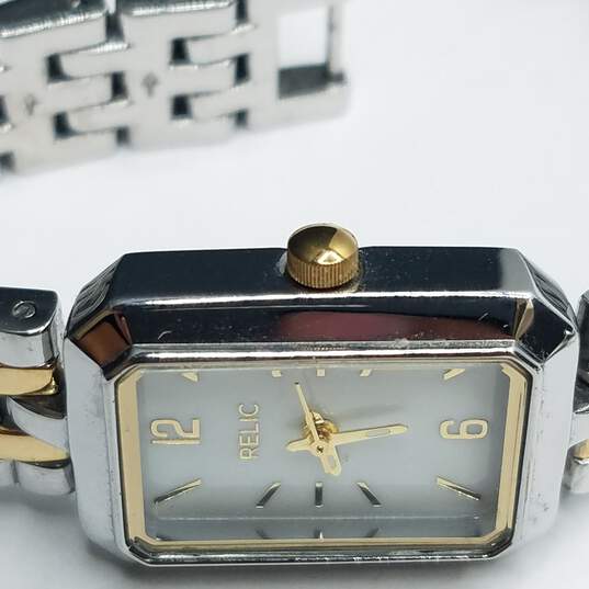 Bulova 10k Roll GP, Anne Klein, Relic Plus Brands Ladies Dress Stainless Steel Quartz Watch Collection image number 4