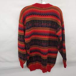 Artesania Los Andes Men's Multicolor 100% Alpaca Wool Pullover Sweater Size XL alternative image