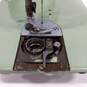 Vintage Green Singer Sewing Machine image number 3
