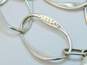 Artisan Sterling Silver Dobbs Signed Open Circle Link Chain Bracelet 3.9g image number 3