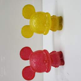 Set of 2 Mickey Glitter Figures