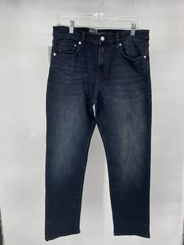 Mens Blue 035 Dark Wash Stretch Denim Straight Jeans Size 32X30 W-0528922-A