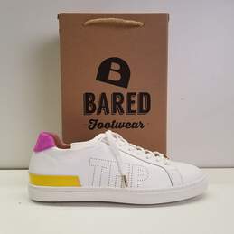 Bared Footwear The Hunger Project Hornbill Leather Sneaker White 10