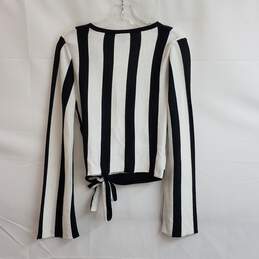 Topshop Topshop Striped Sweater Size 8 alternative image