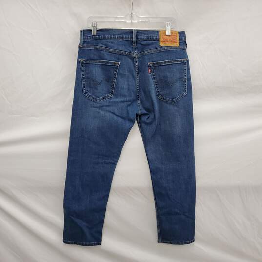 Levi Strauss Original 502's MN's Blue Denim Jeans Size W 34 X L 29 image number 2