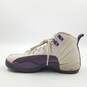 Air Jordan 12 Retro Sneaker Youth Sz.4.5Y Sand/Purple image number 2