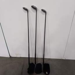 11pc Set of Assorted Golf Clubs With Golf Bag alternative image