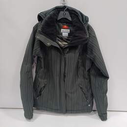 Columbia Thermal Comfort Black/Gray Jacket Size M